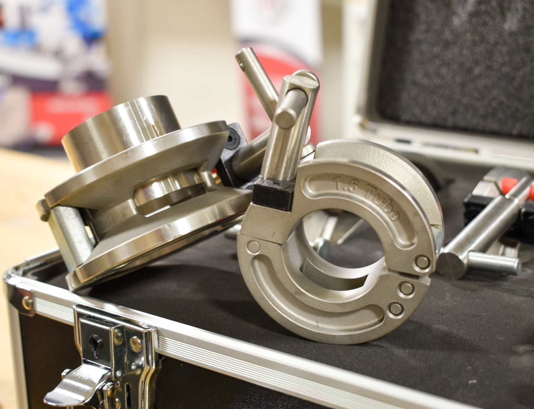 Tube clamps for welding