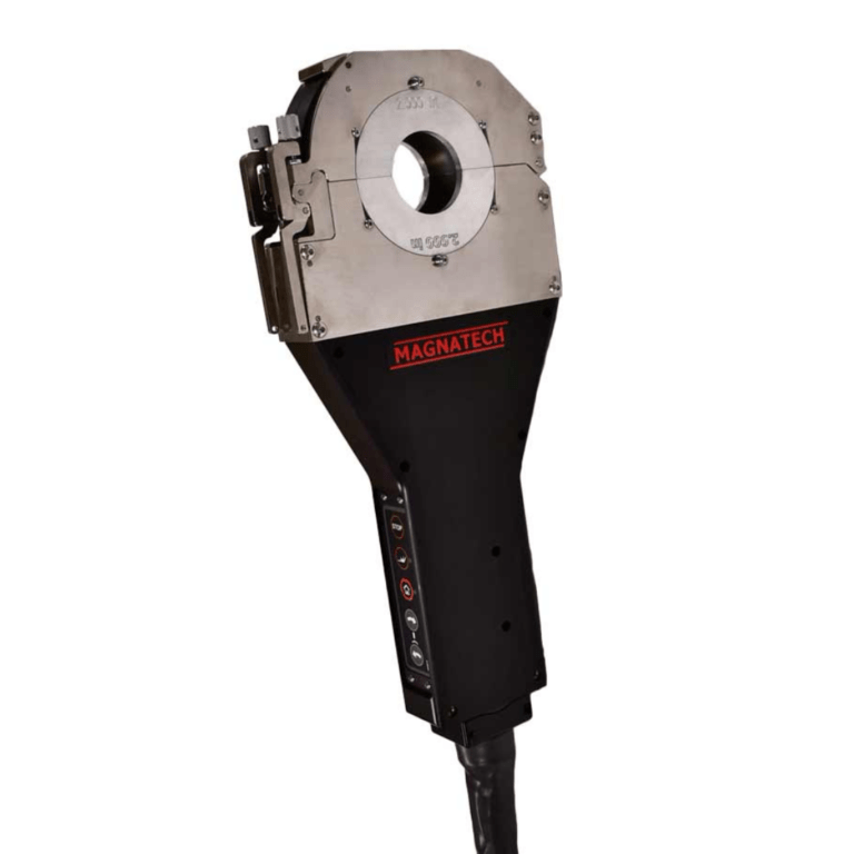 Magnatech weld head with collets for orbital welding
