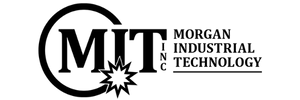 Black Morgan Industrial Logo Transparent Background