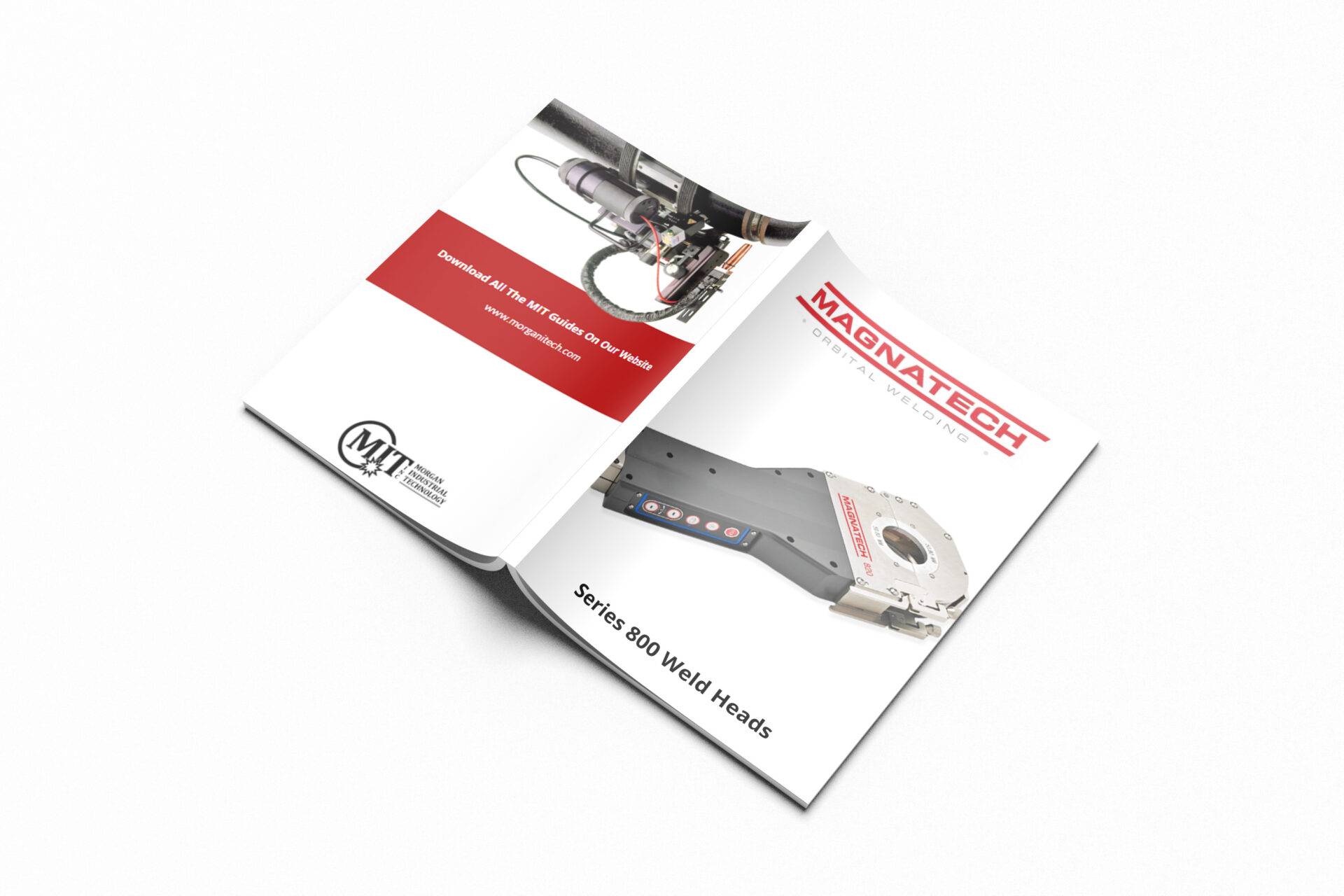 Magnatech Information Book Cover Open on White BKGRD