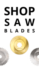 Shop Saw Blades Banner Vertical